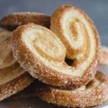 Cómo hacer orejitas_ receta con hojaldre, paso a paso con fotos